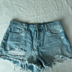 Cello blue denim shorts, women’s large